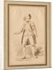 The Actor Clairval, 18th century by Étienne Aubry