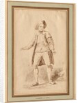 The Actor Clairval, 18th century by Étienne Aubry