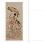 The Actor Segawa Kikunojo II Dancing with a Parasol, late 1770s by Katsukawa Shunsho