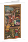 The Annunciation, from a Mir?at al-quds of Father Jerome Xavier, 1602-1604 by Unknown