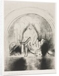 The Apocalypse of Saint John: And I Saw in the Right Hand of Him that Sat on the Throne…, 1899 by Odilon Redon; Blanchard; Ambroise Vollard