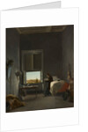 The Artist in His Room at the Villa Medici, Rome, 1817 by Léon Cogniet