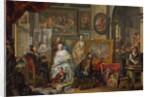 The Artist's Studio, 1740s-1750s by Johann Georg Platzer