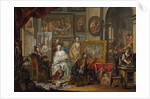 The Artist's Studio, 1740s-1750s by Johann Georg Platzer