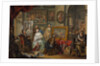 The Artist's Studio, 1740s-1750s by Johann Georg Platzer