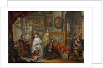 The Artist's Studio, 1740s-1750s by Johann Georg Platzer