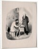 The Artists, plate 2: You must model me in this manner one day, 1848 by Honoré Daumier