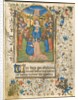 The Ascension: Leaf from a Book of Hours, c. 1420-30 by Henri d'Orquevaulx; Workshop