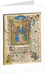 The Ascension: Leaf from a Book of Hours, c. 1420-30 by Henri d'Orquevaulx; Workshop