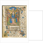 The Ascension: Leaf from a Book of Hours, c. 1420-30 by Henri d'Orquevaulx; Workshop