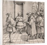 The Bad Advice of One Little Man to Another, 1512-1516 by Hans Burgkmair
