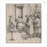 The Bad Advice of One Little Man to Another, 1512-1516 by Hans Burgkmair