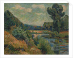 The Banks of the Marne at Charenton, c. 1895 by Armand Guillaumin