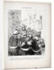 The Banqueters, plate 4: Rifolard is more charming than ever…, 1848 by Honoré Daumier