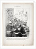 The Banqueters, plate 4: Rifolard is more charming than ever…, 1848 by Honoré Daumier