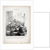 The Banqueters, plate 4: Rifolard is more charming than ever…, 1848 by Honoré Daumier