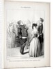 The Banqueters, plate 5: Rifolard opens the ball, 1848 by Honoré Daumier