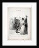 The Banqueters, plate 5: Rifolard opens the ball, 1848 by Honoré Daumier