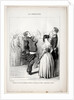 The Banqueters, plate 5: Rifolard opens the ball, 1848 by Honoré Daumier