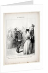 The Banqueters, plate 5: Rifolard opens the ball, 1848 by Honoré Daumier