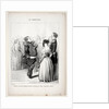 The Banqueters, plate 5: Rifolard opens the ball, 1848 by Honoré Daumier