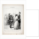The Banqueters, plate 5: Rifolard opens the ball, 1848 by Honoré Daumier