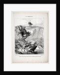The Banqueters, plate 9: What a pitiful idea we have…, 1849 by Honoré Daumier
