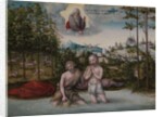 The Baptism of Christ, 1530s by Lucas Cranach