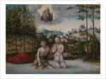 The Baptism of Christ, 1530s by Lucas Cranach