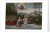 The Baptism of Christ, 1530s by Lucas Cranach