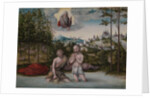 The Baptism of Christ, 1530s by Lucas Cranach