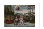 The Baptism of Christ, 1530s by Lucas Cranach