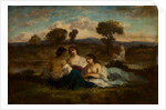 The Bathers, after 1847 by Narcisse Diaz de la Peña (imitator of)