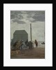 The Beach at Deauville, 1864 by Eugène Boudin