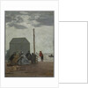 The Beach at Deauville, 1864 by Eugène Boudin