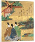 The Beach at Sumiyoshi from the 'Tales of Ise', 1600-1640 by Tawaraya S?tatsu