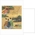 The Beach at Sumiyoshi from the 'Tales of Ise', 1600-1640 by Tawaraya S?tatsu