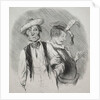 The beautiful days of life, plate 18: Mardi gras, 1844 by Honoré Daumier; Aubert