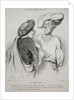 The Beautiful Days of Life, plate 30: An Indian Custom, 1844 by Honoré Daumier; Aubert