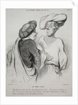 The Beautiful Days of Life, plate 30: An Indian Custom, 1844 by Honoré Daumier; Aubert