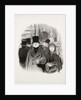 The Beautiful Days of Life, plate 59: When one's portrait is at the Salon, 1845 by Honoré Daumier