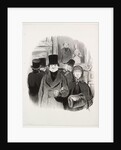 The Beautiful Days of Life, plate 59: When one's portrait is at the Salon, 1845 by Honoré Daumier