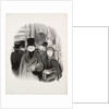 The Beautiful Days of Life, plate 59: When one's portrait is at the Salon, 1845 by Honoré Daumier