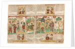 The Bible of the Poor, Pharaoh's Army Drowned in the Red Sea…, 1450-1465 by Anonymous