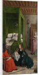 The Birth and Naming of John the Baptist, 1496-99 by Juan de Flandes