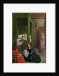 The Birth and Naming of John the Baptist, 1496-99 by Juan de Flandes