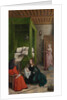 The Birth and Naming of John the Baptist, 1496-99 by Juan de Flandes