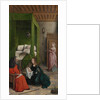 The Birth and Naming of John the Baptist, 1496-99 by Juan de Flandes