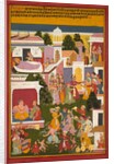 The Birth of Krishna, from a Sursagar of Surdas, c. 1700 by Unknown