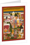 The Birth of Krishna, from a Sursagar of Surdas, c. 1700 by Unknown
